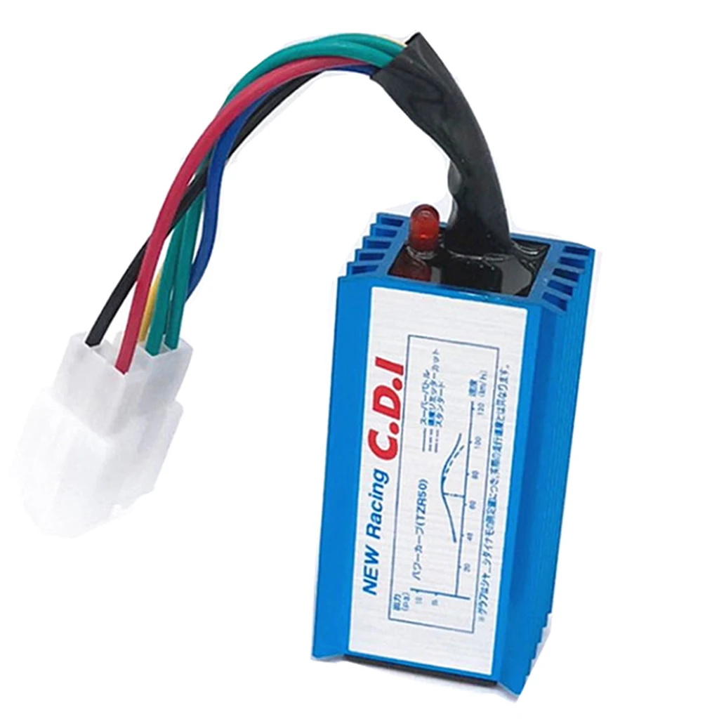 

CDI AC Unit Ignition Blue Racing AC CDI Ignition Box for Honda CG125/150/200/250CC ATV Dirt Bike Go Kart