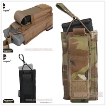 EMERSON нейлон боевой один открытый Топ подсумок для журналов 5,56 Пистолет Спорт Охота на Камо кобура сумки шестерни EM6361