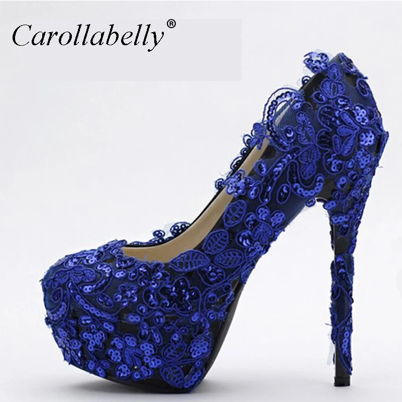 lace wedding pumps