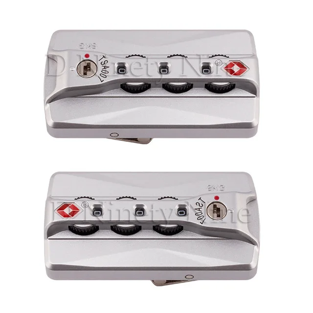

MagiDeal SKH-813B Secure Luggage 3 Digit Combination Lock Suitcase Bag Code Lock Padlock - Portable and Lightweight