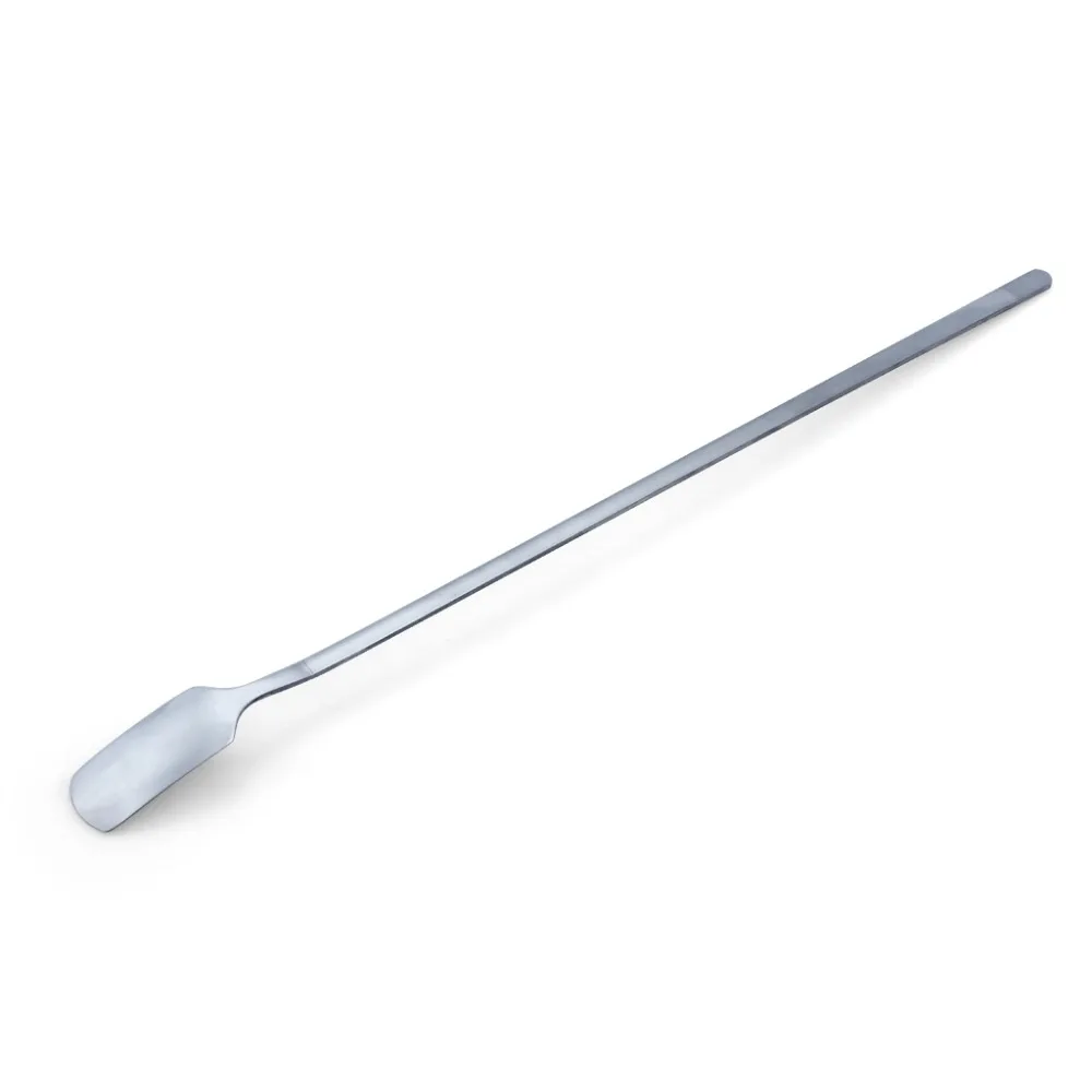 Stainless Steel Mixing Spoons Long Ice Scoops Polishing Dessert Coffee Tea Spoons (2)