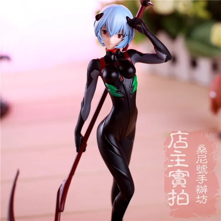 Новое поступление классический аниме Neon Genesis evagelion восстановить из EVA Rei Ayanami пикантные битва косой 8.5 "ПВХ Рисунок Игрушечные лошадки Новый