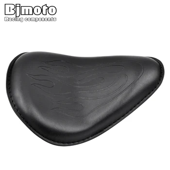 

BJMOTO Black Universal Motorcycle Solo Driver Seat Bracket Mount For Harley Sportster Bobber Chopper Custom