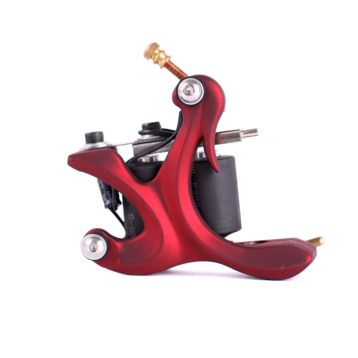 Z300 Red Handmade Professional Rotary Tattoo Machine Kit 8 Wrap Coils