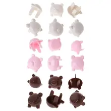 6 шт. электрическая розетка крышка детская безопасная защита электрическая вилка протектор дети анти шок вилки протектор