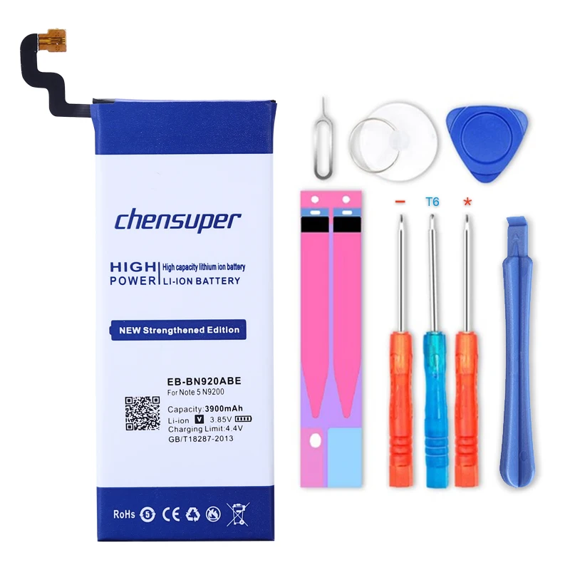 

new 3900mAh EB-BN920ABE Battery for Samsung GALAXY Note 5 N9200 N920t N920c Note5 SM-N9208 N9208