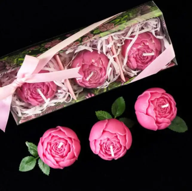 Силиконовая форма 3D цветок драгоценных камней фаленопсис лотоса Роза шоколадные формы цветок Свадебные свечи ручной работы мыло Плесень Арома каменные формы