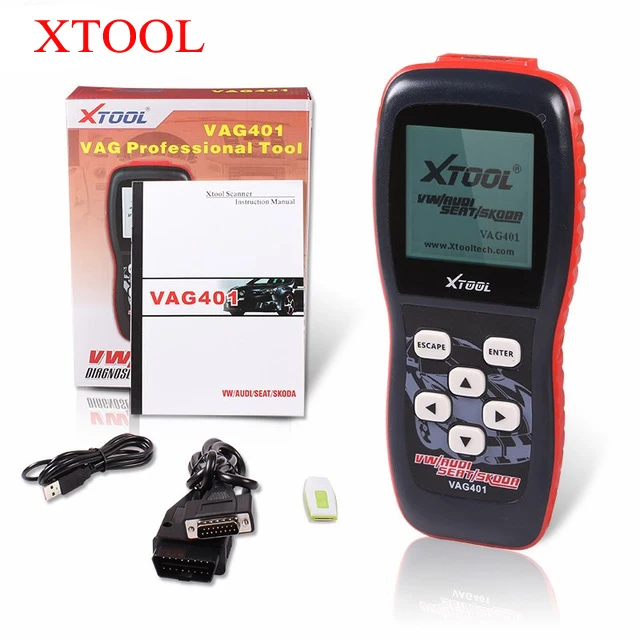 

100% Original XTool VAG401 VAG Engine Transmission Airbag ABS OBD2 Codes Auto Diagnostic Scanner Update Online Free shipping