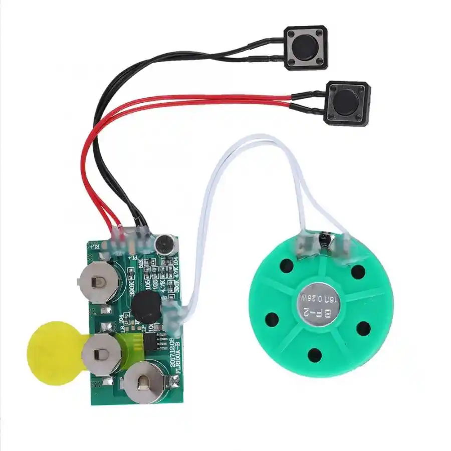 DIY Greeting Card Voice Modules Sound Audio Recording Player Chip Module Photosensitive Control Sound Module 60 Second Recording for Cards Toy Gifts Voice Recording /& Playback
