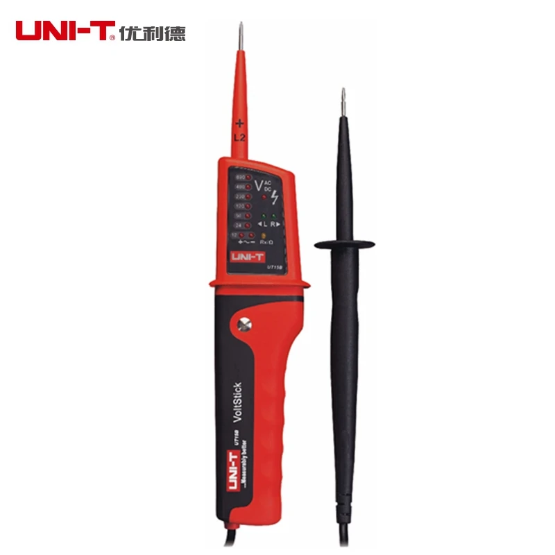 

UNIT-T UT15B Waterproof Voltage Detectors Pen Beeper and LED Light Indicator for AC/DC Voltage Continuity Phase Rotation Tests