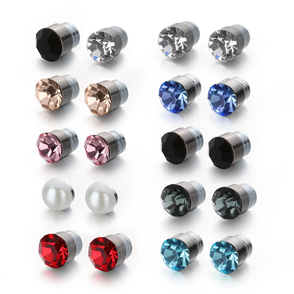 1 пара магнитный плаг-обманка для похудения Pendientes патч похудение стимулирующая акупунктурные точки ленивая паста здоровье серьги ювелирные изделия