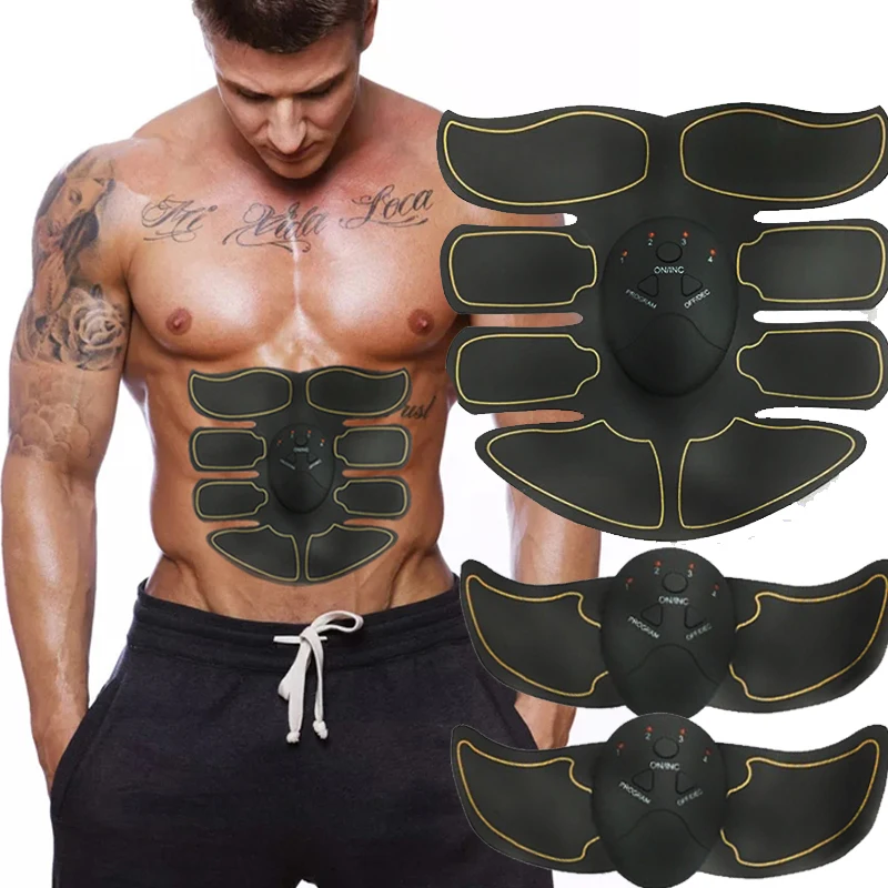 

Smart EMS Electric Pulse Massager abs Abdominal Muscle Trainer Wireless Sports Muscle Fitness Body Massager Tens Machine Unisex