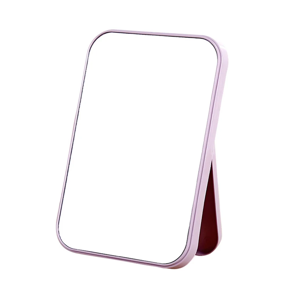 

ETEREAUTY Portable Facial Makeup Mirror Compact Foldable Desktop Cosmetic Makeup Mirror Simple Design