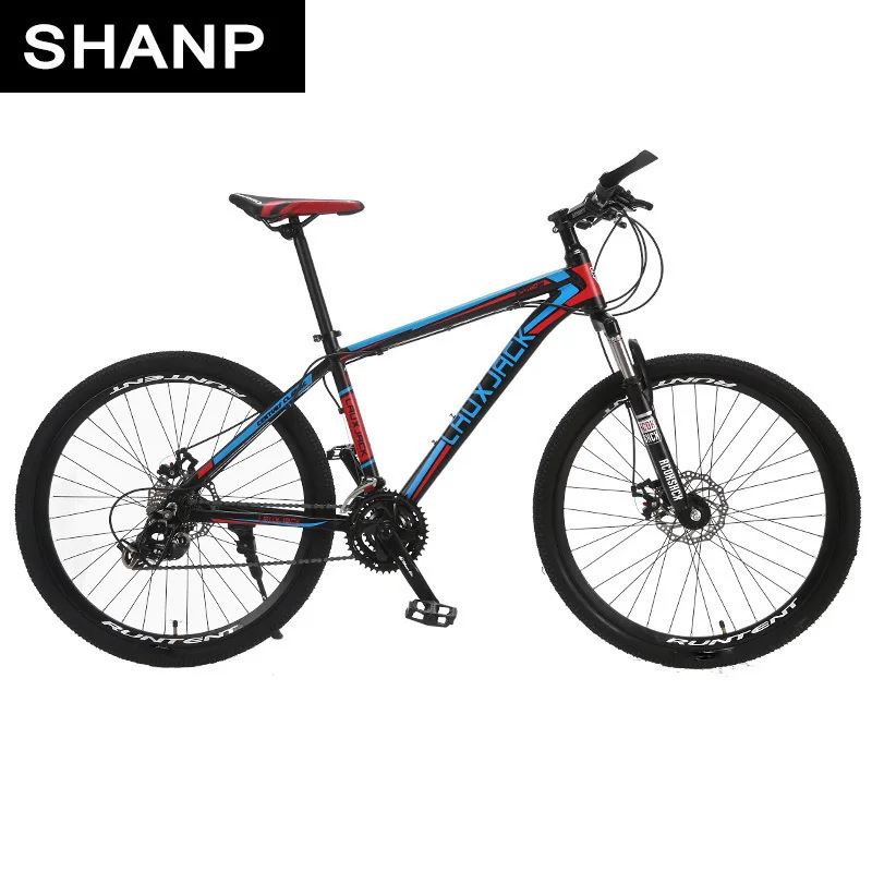 

Lauxjack Mountain Bike Frame 24 / 27 Speed Shimano Mechanical 26 "wheel Mtb