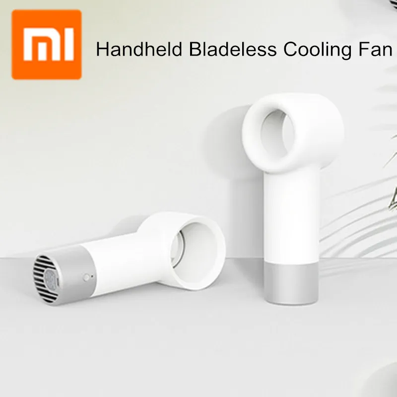 Горячая Xiaomi Happy Life R2 ручной вентилятор охлаждения без пузырей USB мини Настольный