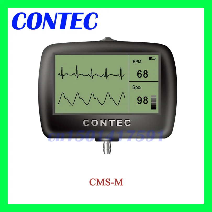 

CMS-M CE TFT 2.7 inch Multi Function Portable Ele Stethoscope Heart Rate ECG waveform + SPO2 Monitor