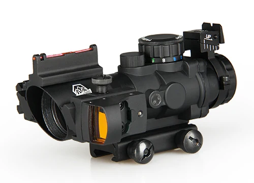 

Tactical 4x32 Rifle Scope With Mini Red Dot For Hunting Shooting Outdoor Sport CL1-0291