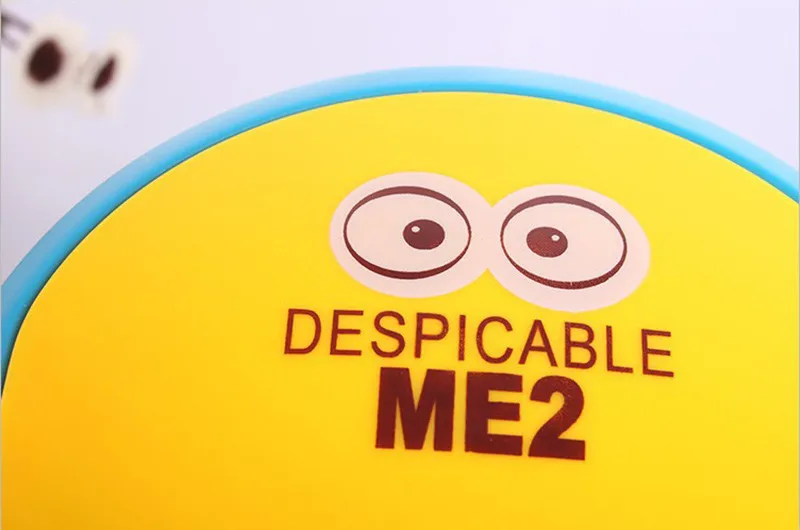 Cartoon Minion Stainless Steel Lunchbox For Kid Tiffin Boxes Thermal Bento For School Students Tableware (5)