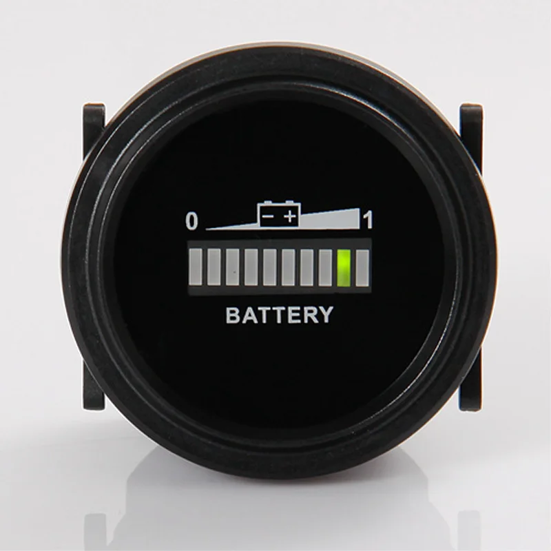 Уровень батареи Вольтметр с индикатором для ухода за газоном или напольное оборудование