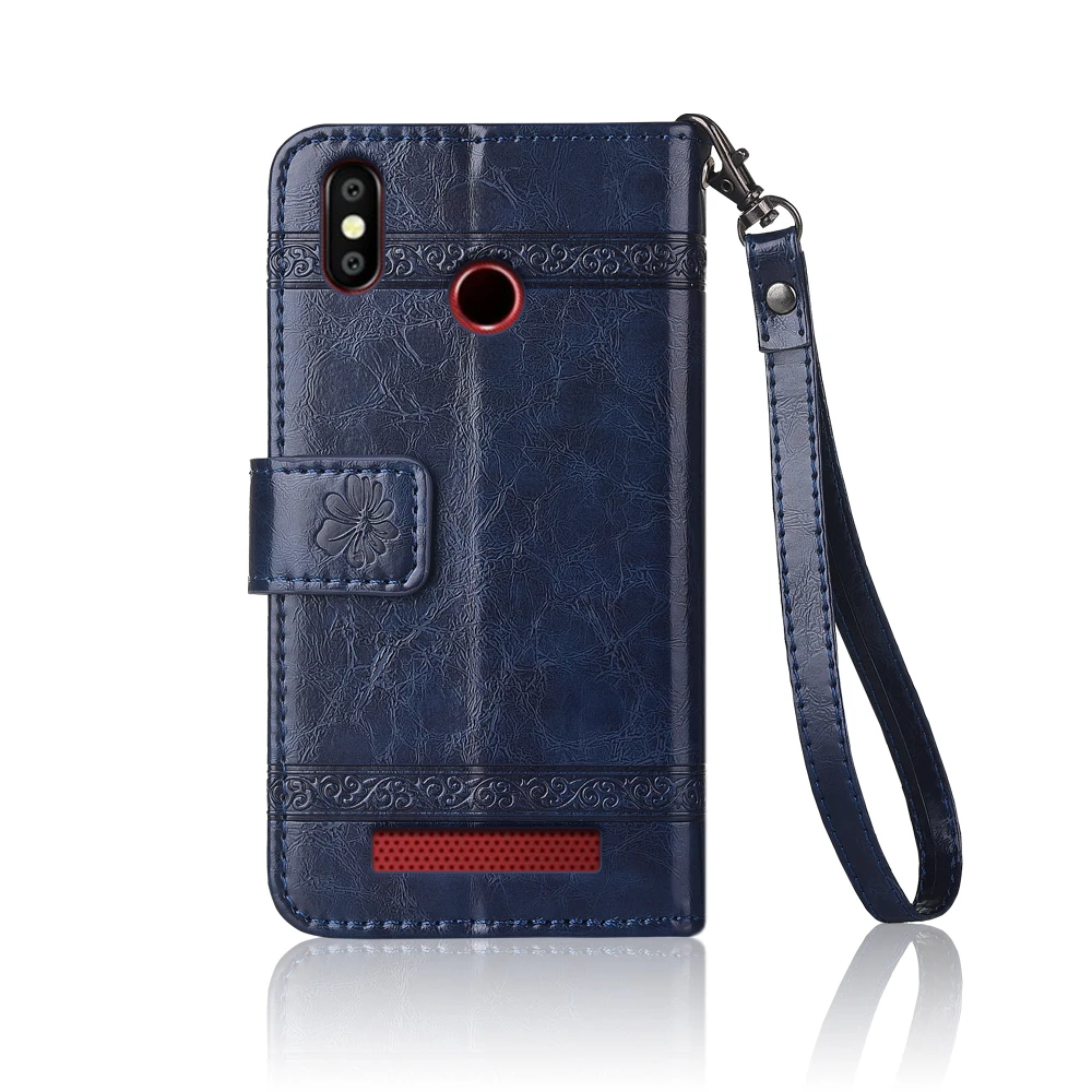 Кожаный чехол книжка для Vernee T3 Pro Fundas с цветочным принтом 100% специальный кошелек