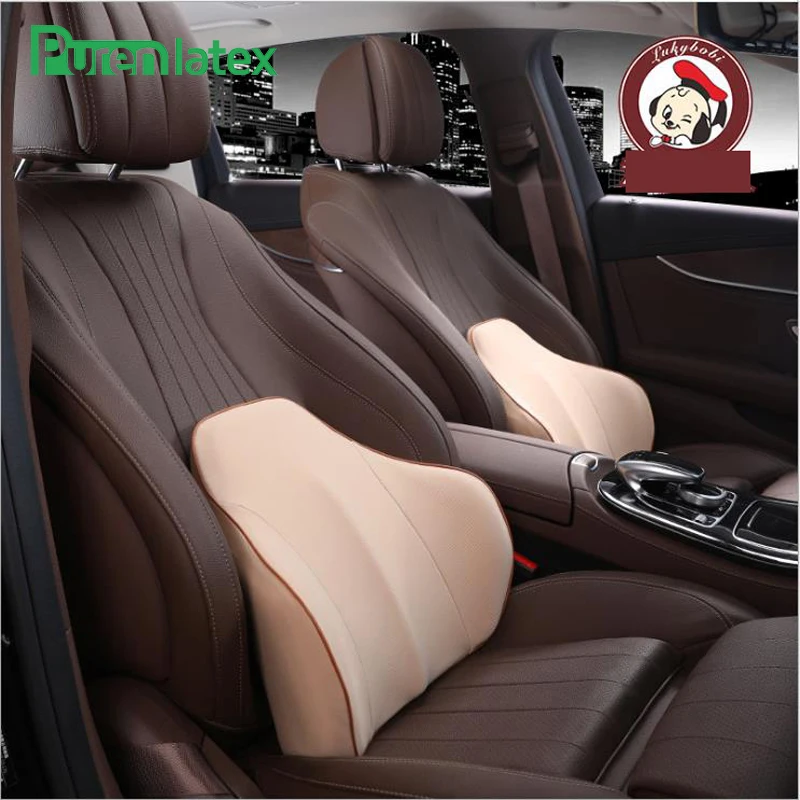 

PurenLatex Memory Foam Car Driving Seat Orthopaedic Cushion 3D Surrounded Back Rest Waist Lumbar Support Pillow Driver Backrest