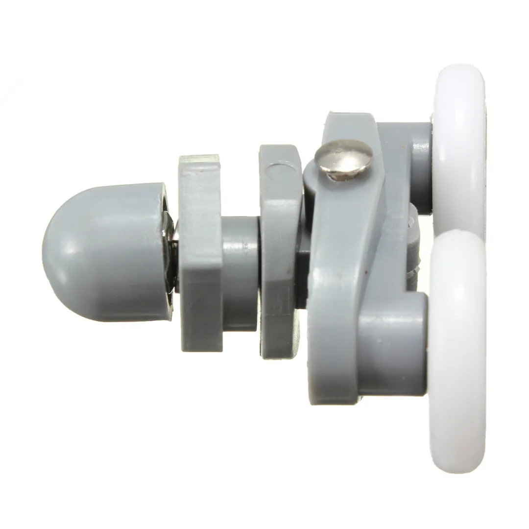 Hot Sale 4pcs Bathroom Door Runners Sliders Wheels Twin Shower Door Rollers 20mm/23mm Mayitr New Arrival