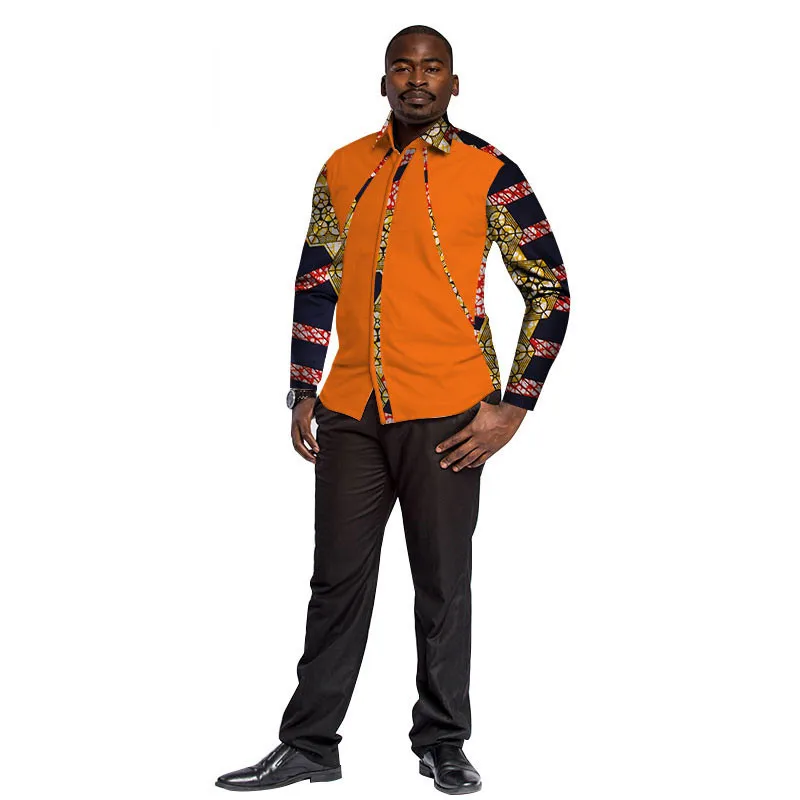 New-Bazin-Riche-Ankara-Top-Clothes-Dashiki-Mens-Shirts-Plus-Size-African-Design-Clothing-Patchwork-Print(9)