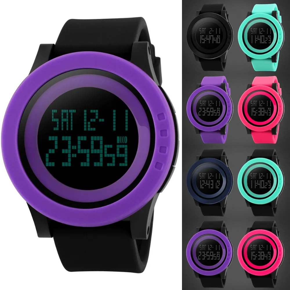 

Large Dial Outdoor Men Sports Sports equipment Waterproof Alarm Fashion Casual Watch