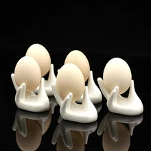 1 Pcs Hand Shape Ceramic Soft or Hard Boiled Egg Cup Holder (Egg holder) for Breakfast Brunch Egg Holder Container Egg Tools royal worcester serendipity egg cup 7cm