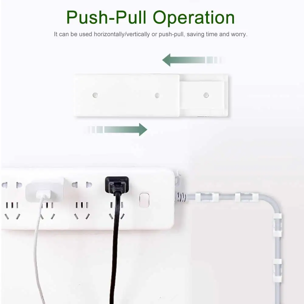 Бесшовные Пробивной вилки стикер держатель настенный фиксатор мощность полосы Держатели хранения для розеток настенные держатели Держатель для полки стойки