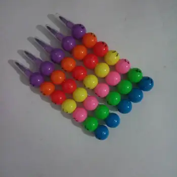 

300 pcs Smiley Cartoon colored pencil Rainbow lead pencil Funny Faces pencils as Children drawing techniques