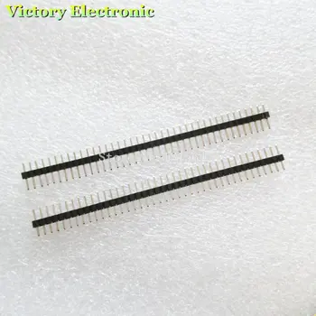 

10PCS/Lot 2mm 40 Pin Male Single Row Pin Header Strip 1*40P