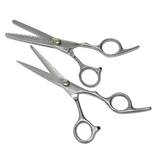 Professional Hair Scissors Set Hairdressing Flat Scissor Professional Hair Scissors Set Hairdressing Flat Scissor Cutting Shears Hairdresser Tools Supplies