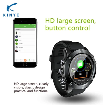 

Waterproof IP68 smartband sleep tracker heart rate monitor smart bracelet HD large screen sports wristband for IOS Android phone