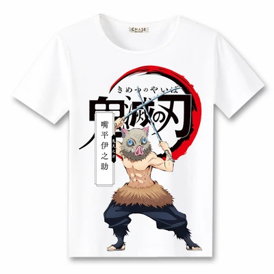 Футболка для косплея Kimetsu no Yaiba Tanjiro мужская повседневная футболка с героями аниме