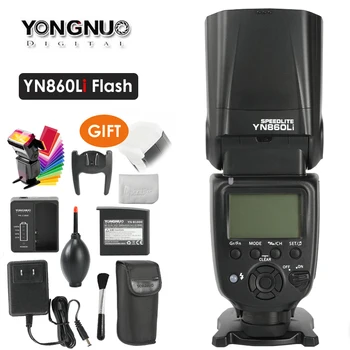 

Yongnuo YN860Li Wireless Flash Speedlite w/ Lithium Battery Flash Light for Nikon Canon Compatible YN560III YN560IV YN660 YN968N