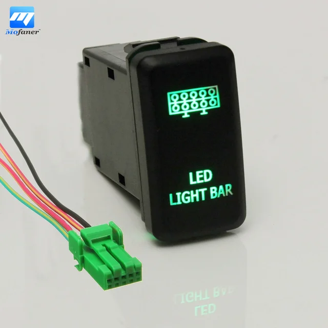 More Choices 12v Green 2led Car Replacement 2 Way On Off Push More Choices 12v Green 2led Car Replacement 2 Way On Off Push Led Light