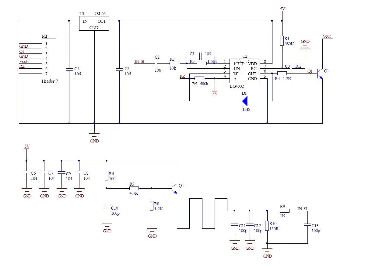 EG4002C печь Радар индукции модуль