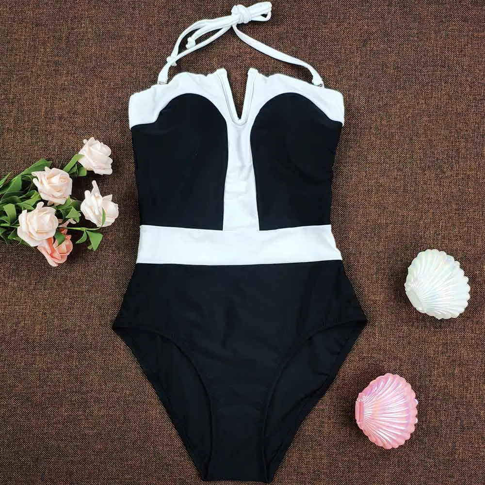 Сексуальный цельный купальник Maillot De Bain Femme женский Монокини Купальный костюм для