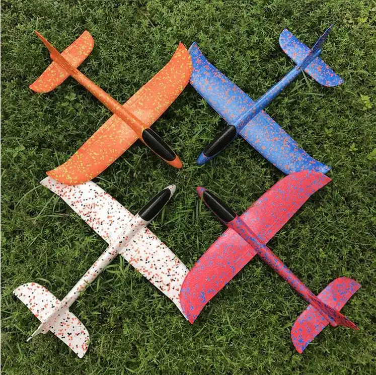 

Foam Throwing Glider Airplane Inertia Aircraft Toy Hand Launch Airplane Model