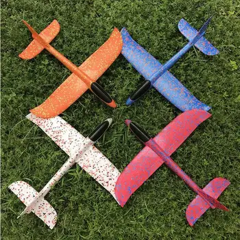 

Foam Throwing Glider Airplane Inertia Aircraft Toy Hand Launch Airplane Model
