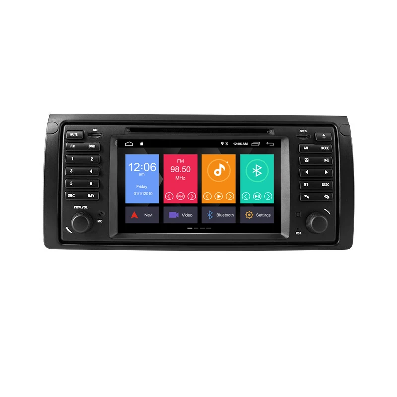 Ips 1 Din Android 9,0 автомобильный dvd-плеер для BMW X5 E53 E39 5 серии gps стерео аудио навигация Мультимедиа радио головное устройство DSP 4G