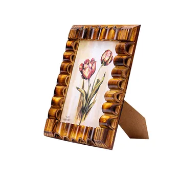 

(2 unit/lot) Very Classical Bamboo Picture Frames ,Bamboo Picture Prints For Home Deor YBPF004