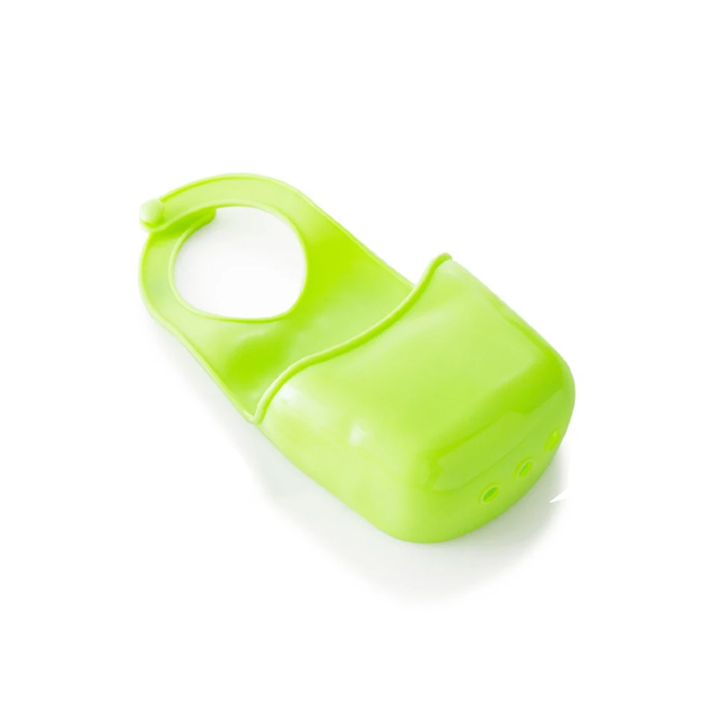 

1pcs Kitchen Sink Sponge Holder Bathroom Hanging Strainer Organizer Storage Box Rack