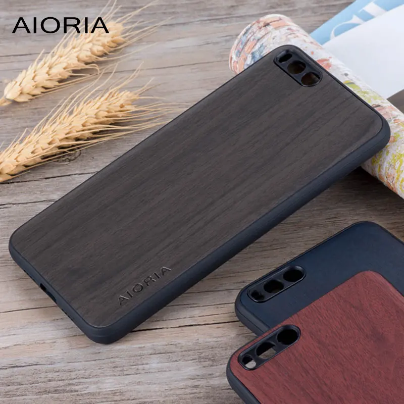 

Wooden design case for Xiaomi Mi Note 3 soft TPU silicone & PC & wood PU leather skin covers coque fundas for Xiaomi Mi Note 3