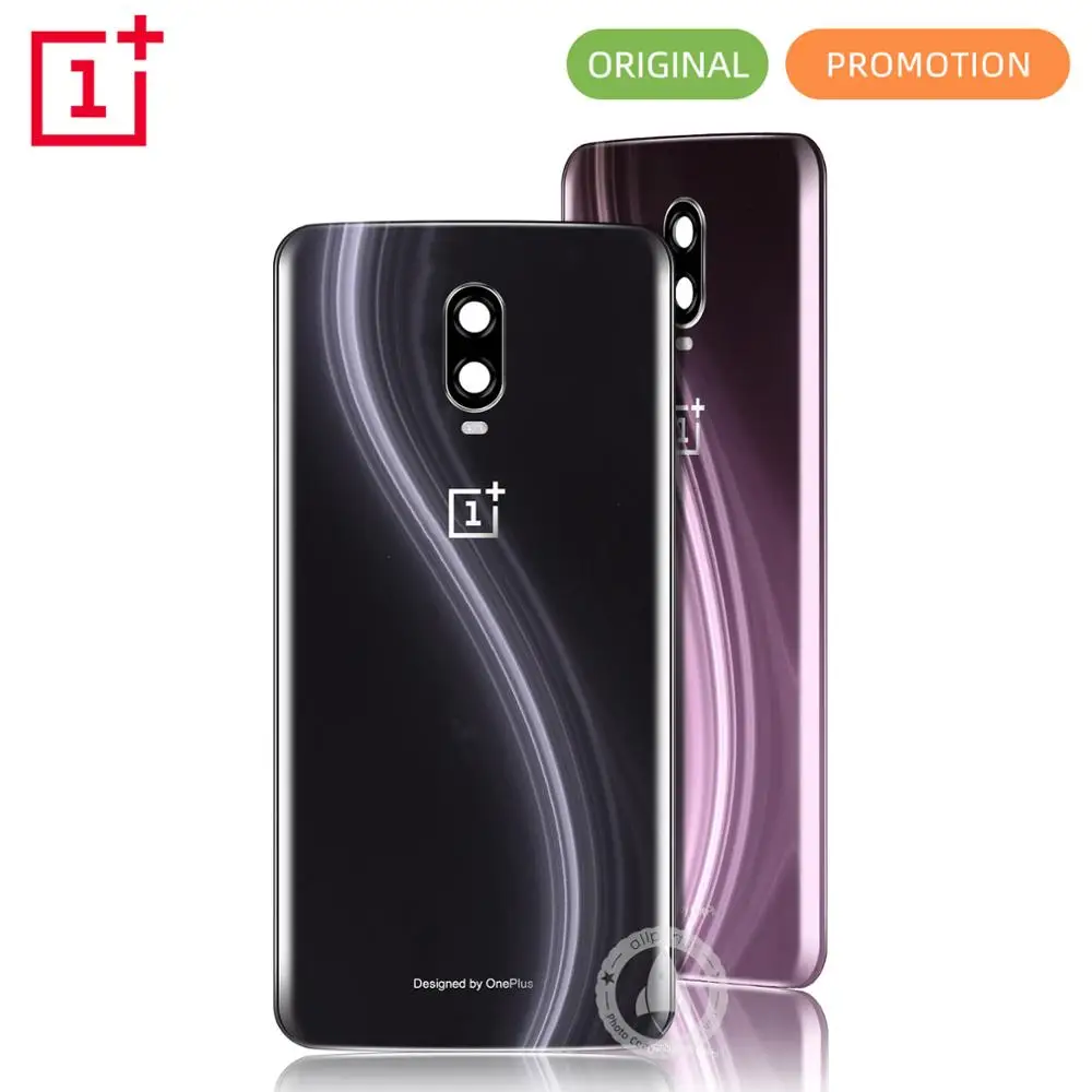 

Original Glass Battery Door For Oneplus 6t Back Cover For One Plus 6T Case Back Cover Rear Phone Housing Case