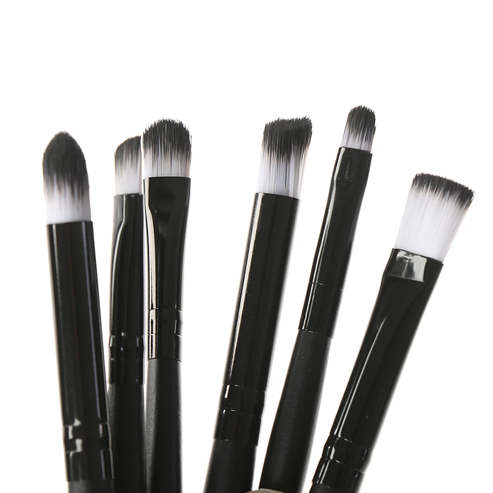 6Pcs/set Professional Eye Makeup Brushes Set Cosmetics Eyeshadow Lip