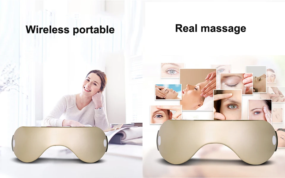 pr+mise Wireless Charging Eye Protection Instrument 3D Recovery Training Treatment EMS Pulse Child Myopia Treatment Massager