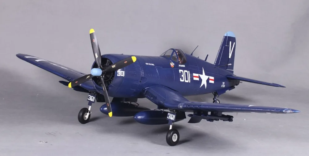 FMS 1400 мм/1,4 м в коем случае Warbird F4U corsir синий новейшая версия PNP большие масштабные радиоуправляемые модели самолета