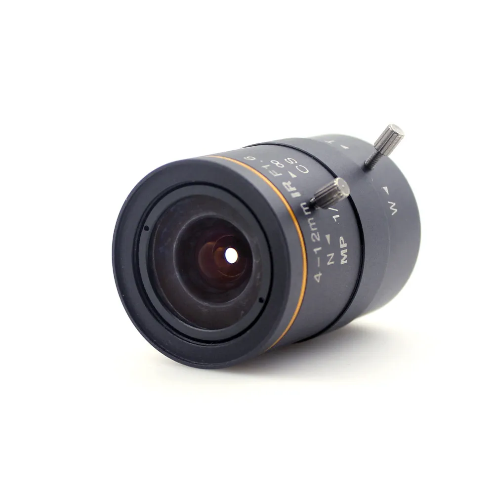 Новый 4-12 мм объектив ИК F1.6 MP CS отрасли объектив для 1/2 "ПЗС-чипы CCTV Камера